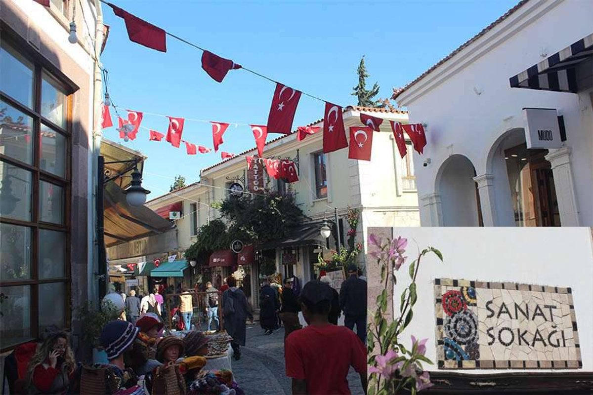 Urla kiralık oda – Urla  sanat sokağı