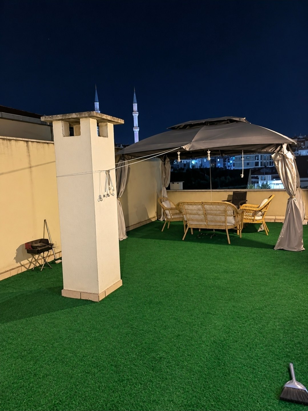 Nilüfer kiralık oda – 4+1 lüks eşyalı özel teraslı